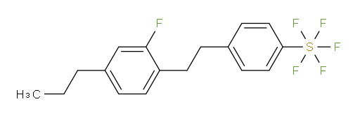 [4-[2-(2-fluoro-4-propylphenyl)ethyl]phenyl]-sulfur pentafluoride
