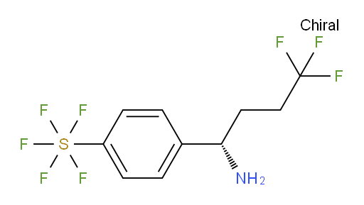 [4-[(1S)-1-Amino-4,4,4-trifluorobutyl]phenyl]sulfur pentafluoride