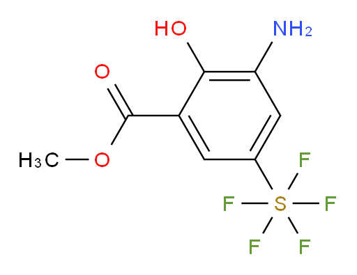 [3-Amino-4-hydroxy-5-(methoxycarbonyl)phenyl]sulfur pentafluoride