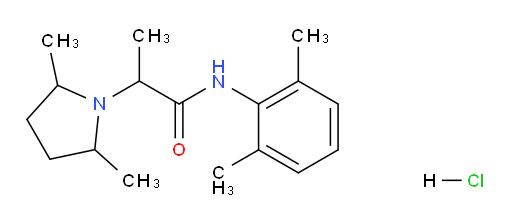 N-(2,6-dimethylphenyl)-2-(2,5-dimethylpyrrolidin-1-yl)propanamide hydrochloride