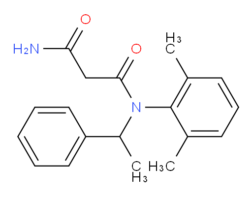 N1-(2,6-dimethylphenyl)-N1-(1-phenylethyl)malonamide