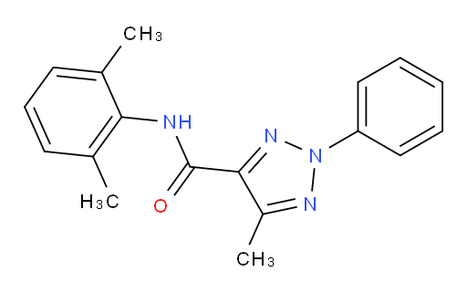 N-(2,6-dimethylphenyl)-5-methyl-2-phenyl-2H-1,2,3-triazole-4-carboxamide