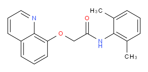N-(2,6-dimethylphenyl)-2-(quinolin-8-yloxy)acetamide