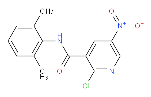 2-chloro-N-(2,6-dimethylphenyl)-5-nitronicotinamide