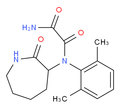 N1-(2,6-dimethylphenyl)-N1-(2-oxoazepan-3-yl)oxalamide