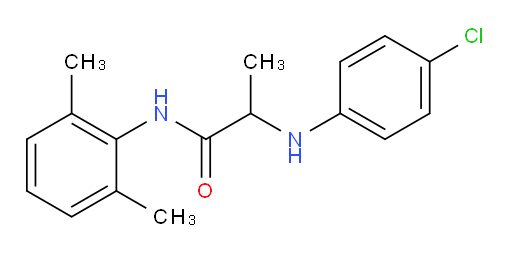 2-((4-chlorophenyl)amino)-N-(2,6-dimethylphenyl)propanamide