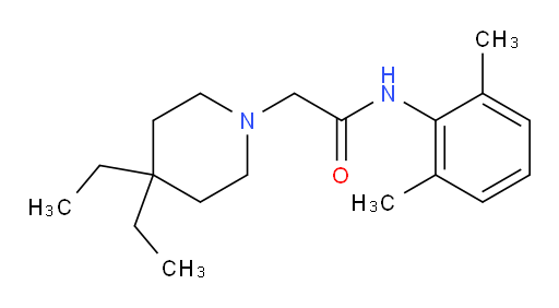 2-(4,4-diethylpiperidin-1-yl)-N-(2,6-dimethylphenyl)acetamide