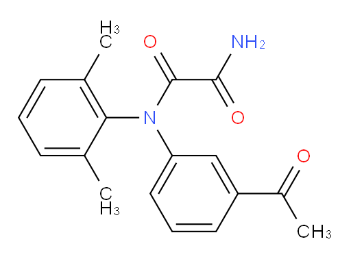 N1-(3-acetylphenyl)-N1-(2,6-dimethylphenyl)oxalamide
