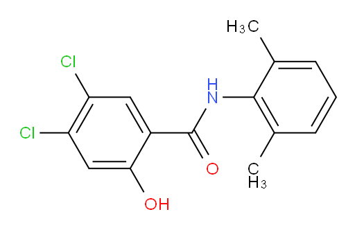 4,5-dichloro-N-(2,6-dimethylphenyl)-2-hydroxybenzamide