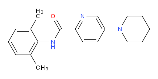 N-(2,6-dimethylphenyl)-5-(piperidin-1-yl)picolinamide
