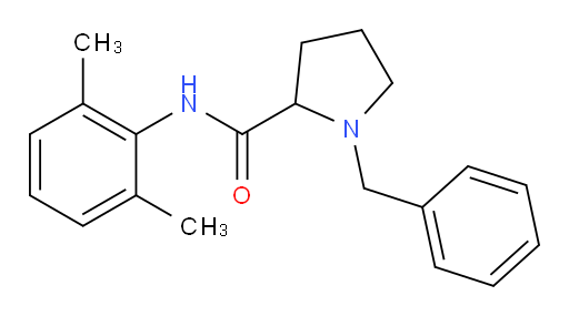 1-benzyl-N-(2,6-dimethylphenyl)pyrrolidine-2-carboxamide