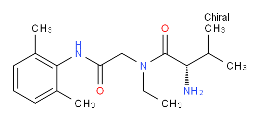 (S)-2-amino-N-(2-((2,6-dimethylphenyl)amino)-2-oxoethyl)-N-ethyl-3-methylbutanamide