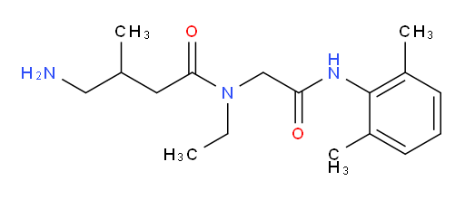 4-amino-N-(2-((2,6-dimethylphenyl)amino)-2-oxoethyl)-N-ethyl-3-methylbutanamide
