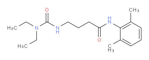 4-(3,3-diethylureido)-N-(2,6-dimethylphenyl)butanamide