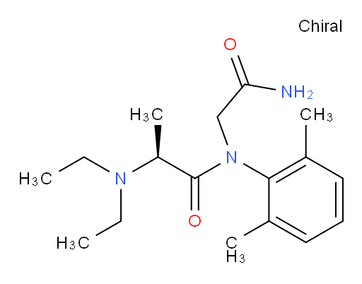 (S)-N-(2-amino-2-oxoethyl)-2-(diethylamino)-N-(2,6-dimethylphenyl)propanamide