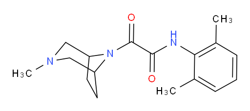 N-(2,6-dimethylphenyl)-2-(3-methyl-3,8-diazabicyclo[3.2.1]octan-8-yl)-2-oxoacetamide