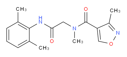 N-(2-((2,6-dimethylphenyl)amino)-2-oxoethyl)-N,3-dimethylisoxazole-4-carboxamide