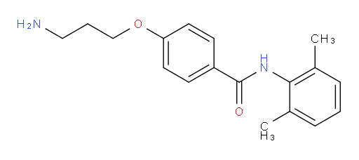 4-(3-aminopropoxy)-N-(2,6-dimethylphenyl)benzamide