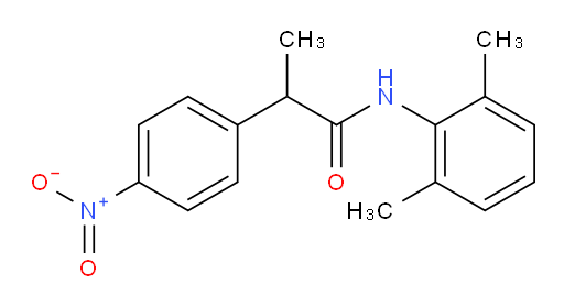 N-(2,6-dimethylphenyl)-2-(4-nitrophenyl)propanamide