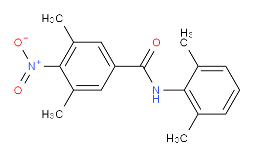 N-(2,6-dimethylphenyl)-3,5-dimethyl-4-nitrobenzamide