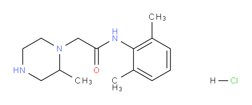 N-(2,6-dimethylphenyl)-2-(2-methylpiperazin-1-yl)acetamide hydrochloride
