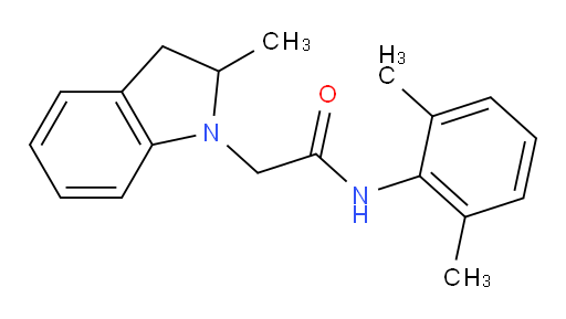 N-(2,6-dimethylphenyl)-2-(2-methylindolin-1-yl)acetamide