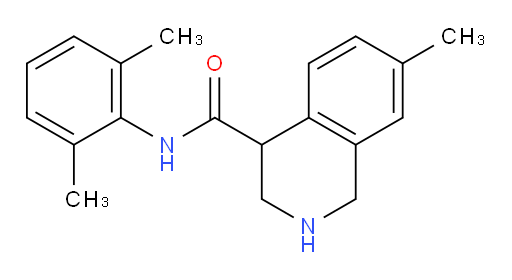 N-(2,6-dimethylphenyl)-7-methyl-1,2,3,4-tetrahydroisoquinoline-4-carboxamide