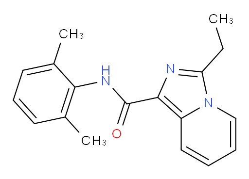 N-(2,6-dimethylphenyl)-3-ethylimidazo[1,5-a]pyridine-1-carboxamide