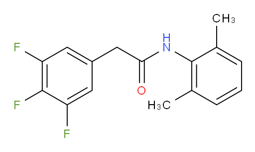 N-(2,6-dimethylphenyl)-2-(3,4,5-trifluorophenyl)acetamide