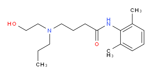 N-(2,6-dimethylphenyl)-4-((2-hydroxyethyl)(propyl)amino)butanamide
