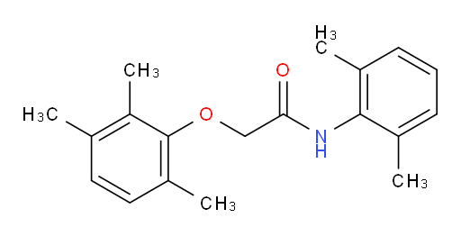 N-(2,6-dimethylphenyl)-2-(2,3,6-trimethylphenoxy)acetamide