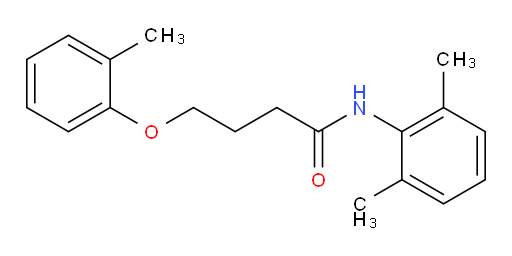 N-(2,6-dimethylphenyl)-4-(o-tolyloxy)butanamide