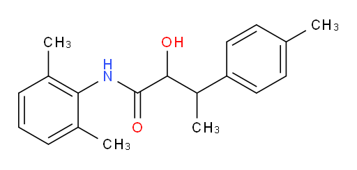 N-(2,6-dimethylphenyl)-2-hydroxy-3-(p-tolyl)butanamide