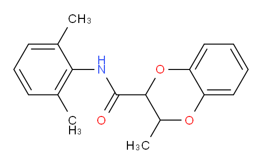 N-(2,6-dimethylphenyl)-3-methyl-2,3-dihydrobenzo[b][1,4]dioxine-2-carboxamide