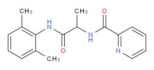 N-(1-((2,6-dimethylphenyl)amino)-1-oxopropan-2-yl)picolinamide