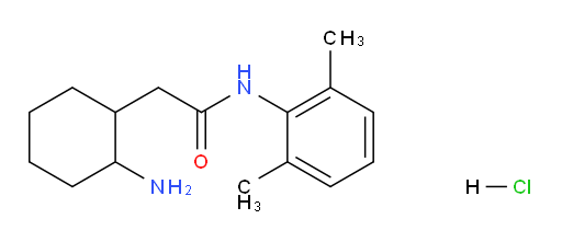 2-(2-aminocyclohexyl)-N-(2,6-dimethylphenyl)acetamide hydrochloride
