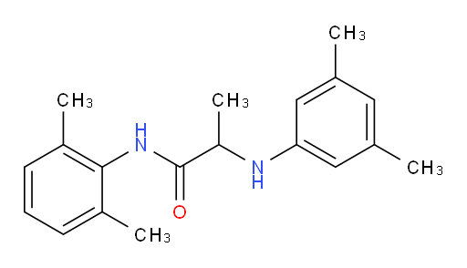 N-(2,6-dimethylphenyl)-2-((3,5-dimethylphenyl)amino)propanamide