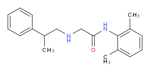 N-(2,6-dimethylphenyl)-2-((2-phenylpropyl)amino)acetamide