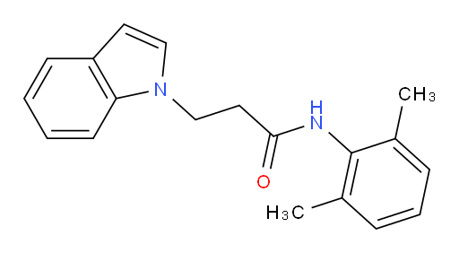 N-(2,6-dimethylphenyl)-3-(1H-indol-1-yl)propanamide