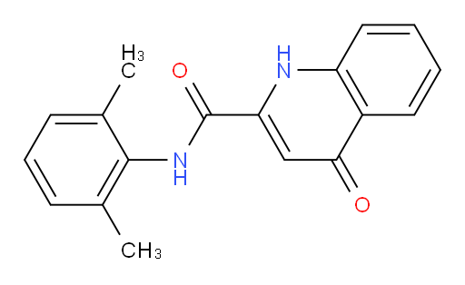 N-(2,6-dimethylphenyl)-4-oxo-1,4-dihydroquinoline-2-carboxamide