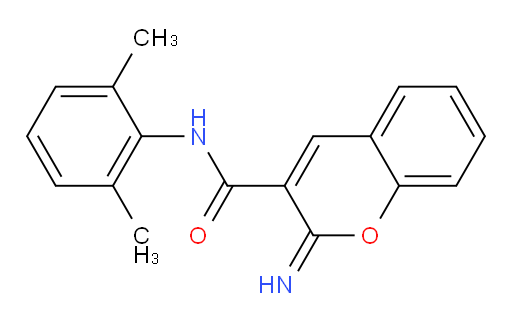N-(2,6-dimethylphenyl)-2-imino-2H-chromene-3-carboxamide