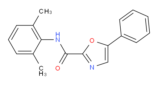N-(2,6-dimethylphenyl)-5-phenyloxazole-2-carboxamide