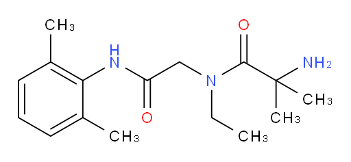 2-amino-N-(2-((2,6-dimethylphenyl)amino)-2-oxoethyl)-N-ethyl-2-methylpropanamide