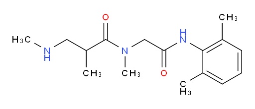 N-(2-((2,6-dimethylphenyl)amino)-2-oxoethyl)-N,2-dimethyl-3-(methylamino)propanamide