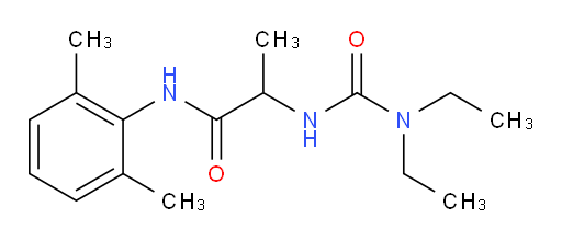 2-(3,3-diethylureido)-N-(2,6-dimethylphenyl)propanamide