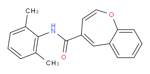 N-(2,6-dimethylphenyl)benzo[b]oxepine-4-carboxamide