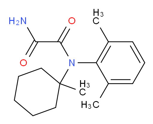 N1-(2,6-dimethylphenyl)-N1-(1-methylcyclohexyl)oxalamide