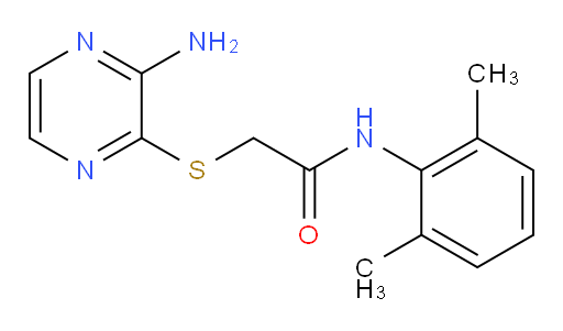 2-((3-aminopyrazin-2-yl)thio)-N-(2,6-dimethylphenyl)acetamide