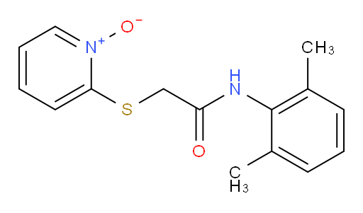 2-((2-((2,6-dimethylphenyl)amino)-2-oxoethyl)thio)pyridine 1-oxide