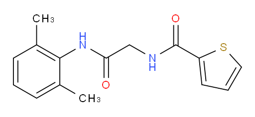 N-(2-((2,6-dimethylphenyl)amino)-2-oxoethyl)thiophene-2-carboxamide